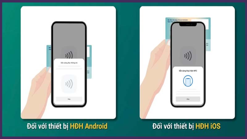 Các bước cài đặt sinh trắc học